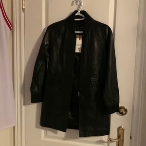 Brand new Tough Jean Smith Leather Jacket